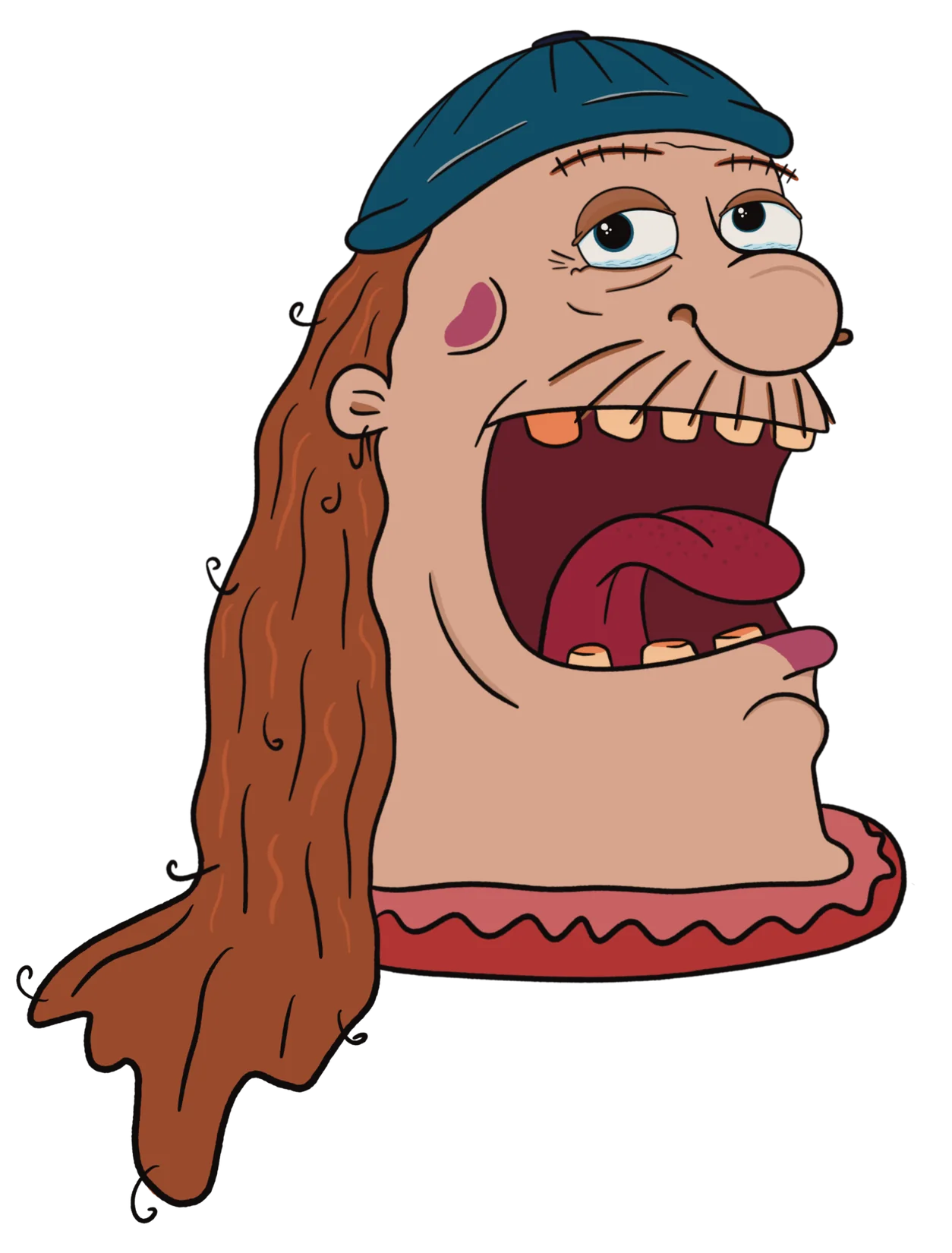 Illustration fra Blæst fra Vests fortællinger